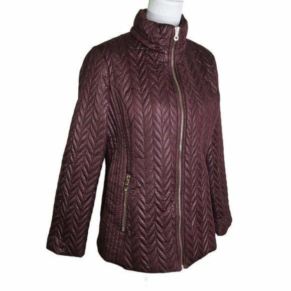 Kate Spade New York Purple Water Resistant Jacket - Picture 4 of 12